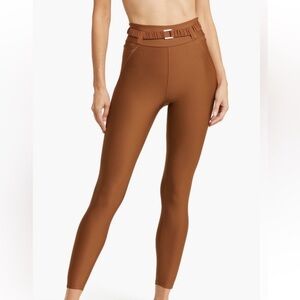 Alo Airlift High-Waist 7/8 Charmer Legging in Cinnamon Brown (sold out online)